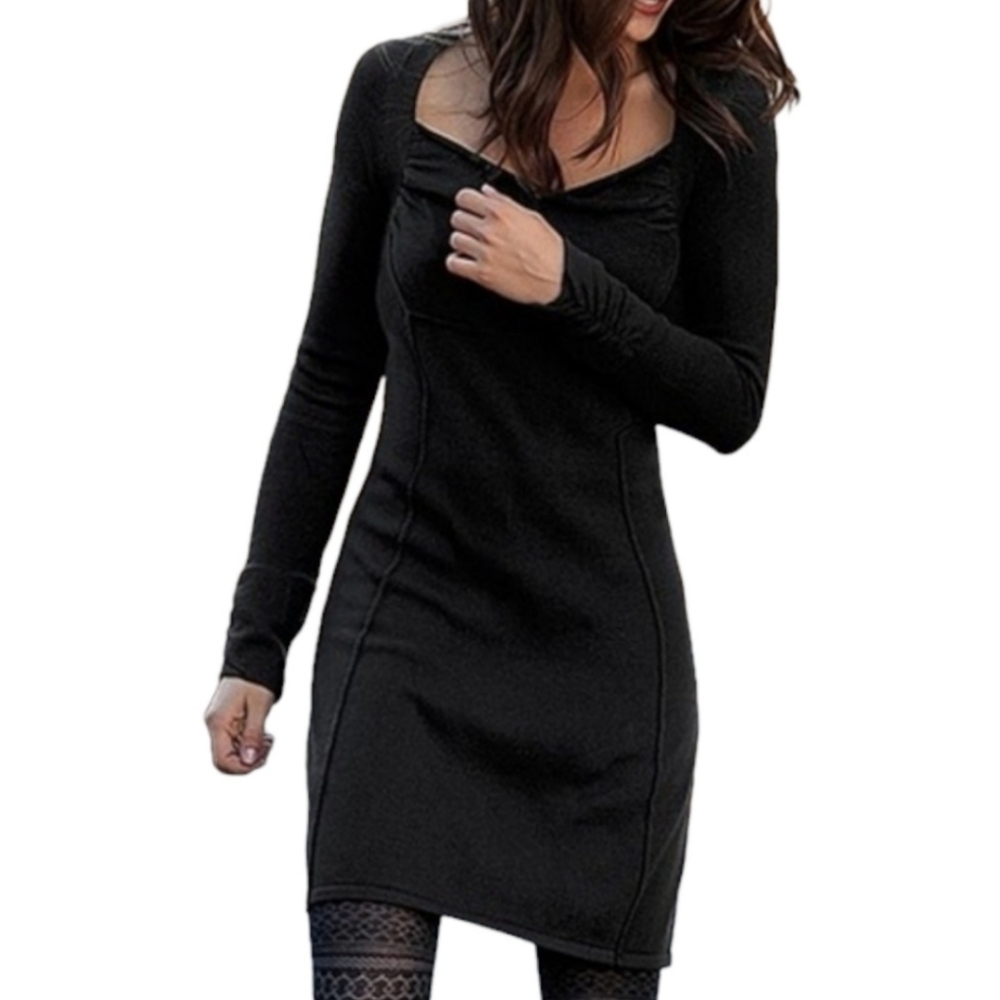 NWT! Athleta "Hot Toddy" Knit Sweater Dress 🖤